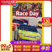 English truyện tranh gốc National Geographic Kids Pre-reader: Race Day National Geographic Reading cho sách thiếu nhi tiếng Anh cho trẻ em từ điển bách khoa khoa học