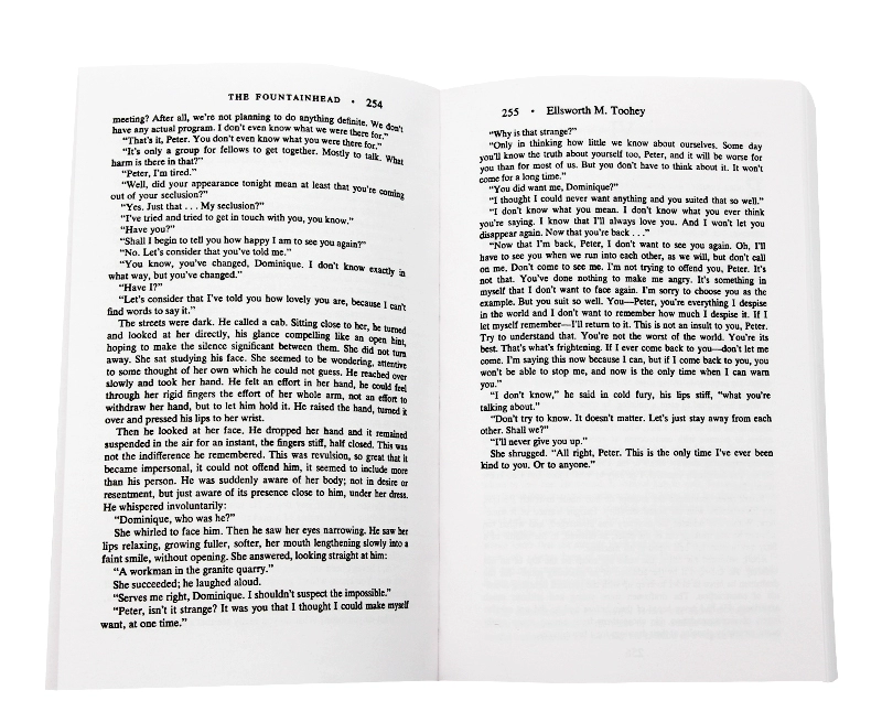 Tiếng Anh ban đầu nguồn cuốn tiểu thuyết The Fountainhead Ayn Rand Ayn Rand đọc một cuốn sách quan tâm bên ngoài để bảo vệ nhân quyền