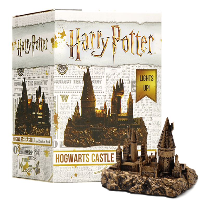 Harry Potter Hogwarts Castle and Sticker Book Set with Light-Up Feature, Original English Version, Movie Merchandise Running Press Harry Potter Hogwarts Castle and Sticker Book Set with Light-Up Feature, Original English Version, Movie Merchandise Running Press