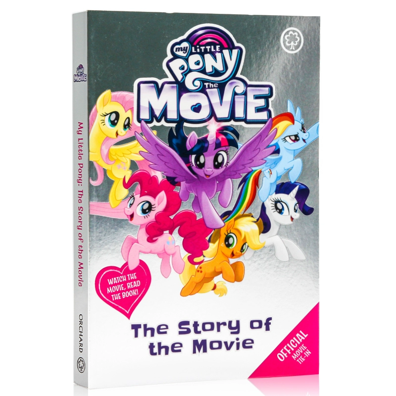 Ma Baoli nhỏ Movie gốc tiếng Anh cuốn sách câu chuyện gốc The Story of the Movie My Little Pony 6-9 tuổi cuốn sách cầu chương sách mylittlepony