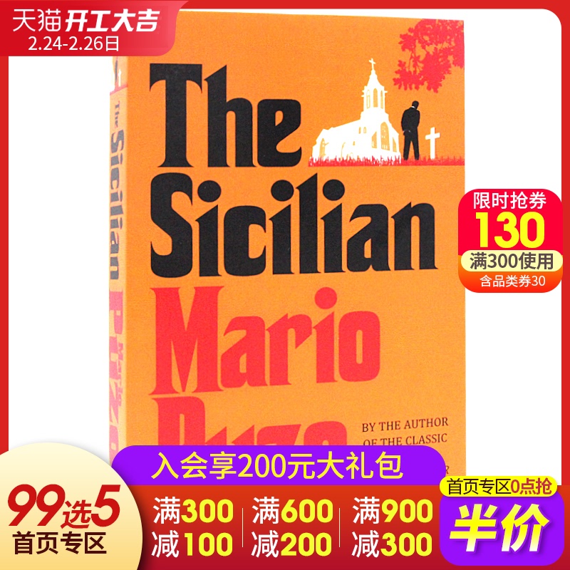 Bản gốc Sicilia tiếng Anh Godfather Trilogy 2 Sicilia The Godfather Mario Puzo