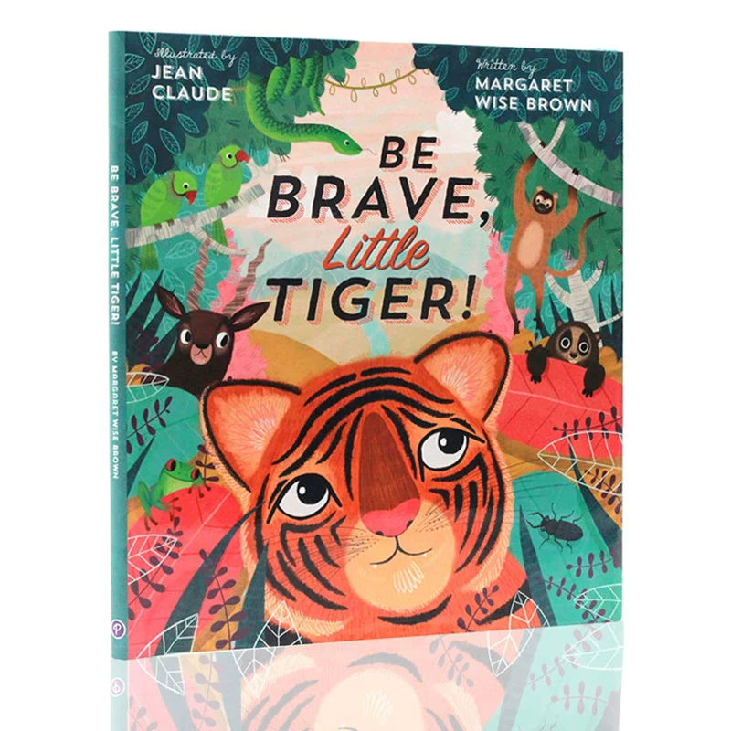 English truyện tranh gốc Be Brave Little Tiger chút dũng cảm hổ bìa cứng Margaret khôn ngoan Brown Bunny The Runaway / Goodnight Moon Goodnight Moon với tác giả