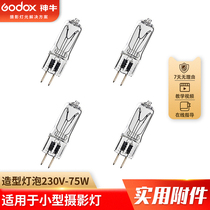 Shen Niu 75W modeling bulb Small flash photography positioning type plug-in bulb 4 sets