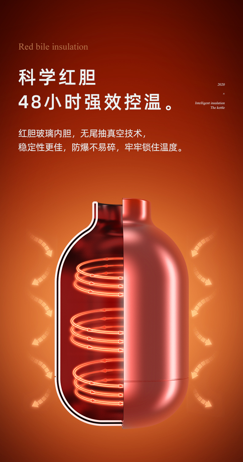德国 索高 智能数显感温保温壶 3年超长续航 2L 图7