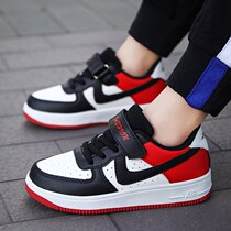 ABC Boy Shoes Boy Aj Board Shoes 2021 New Spring Autumn Leather Face Waterproof Sneakers Children Casual Shoes School