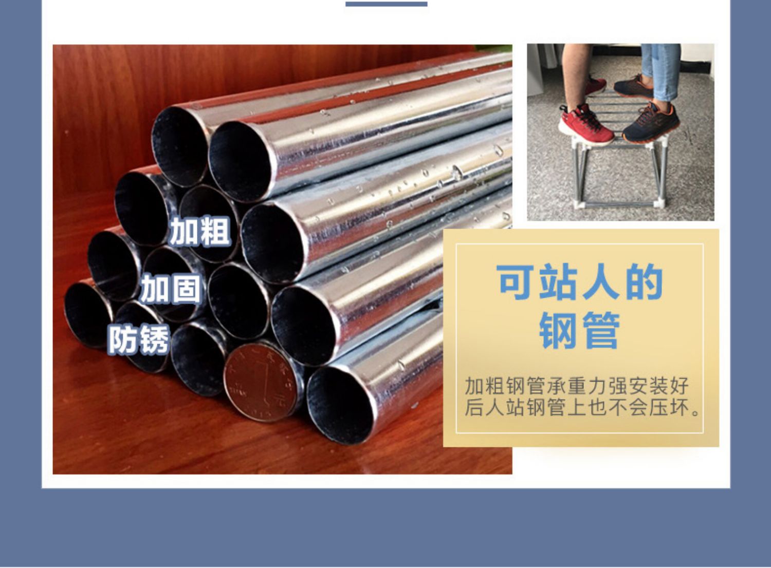 Đơn giản vải tủ vải tủ quần áo gia cố bằng thép người đậm để Naboo toàn bộ tủ quần áo bằng thép dày treo tủ quần áo - Buồng tủ 3 cánh