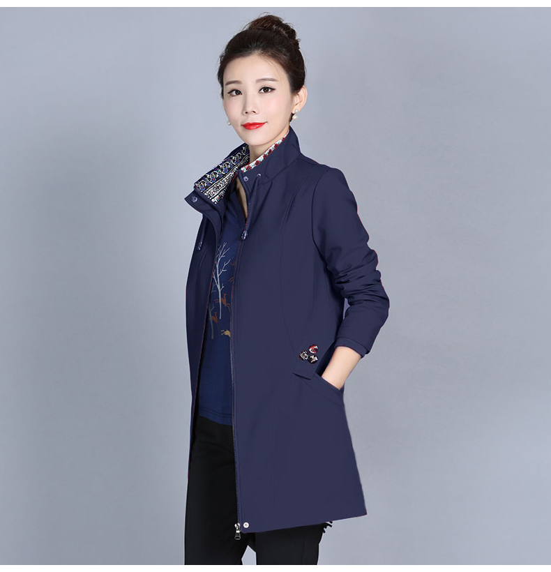 Trench pour femme MIEACEMN  CHARME en Polyester - Ref 3227641 Image 19