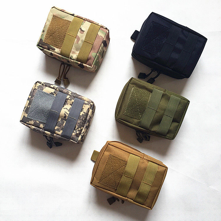 Outdoor CS multi-function tactical equipment accessory bag Tongna small bag camouflage small pocket army fan mobile phone bag