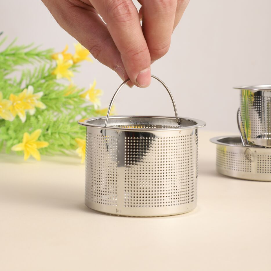 Kitchen Sink Filter Dishwashing Vegetable Sink Pool Bathroom Sewer Floor Drain Lifting Cage Trash Mesh Bag Outfall Anti-Blocking-Taobao