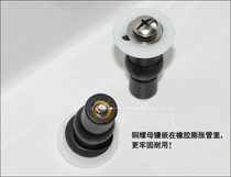 Toilet accessories Old-fashioned toilet cover screw connecting screw Universal toilet cover accessories Toilet cover