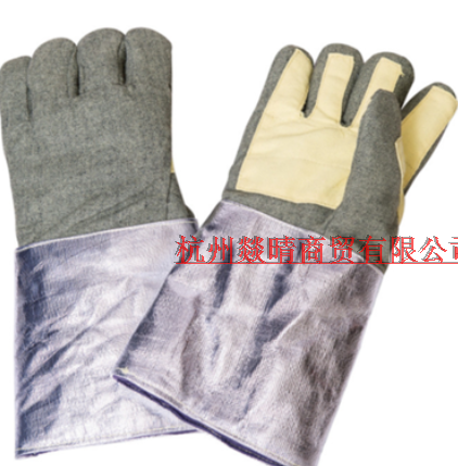 安百利耐1000度高温手套耐磨隔热铝箔防火抗辐射手套LC-S515