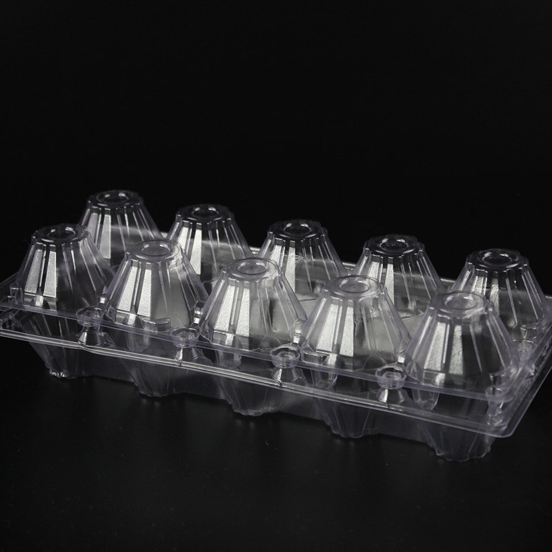 New material with buckle PVC plastic transparent plastic tobag egg packaging box egg toilet egg toilet