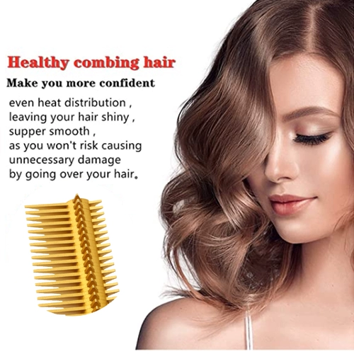 2020 Новые пять -комбинированные, медные комбинированные кудри, двухподобный электрический гребень, сплав сплавных волос в кудря