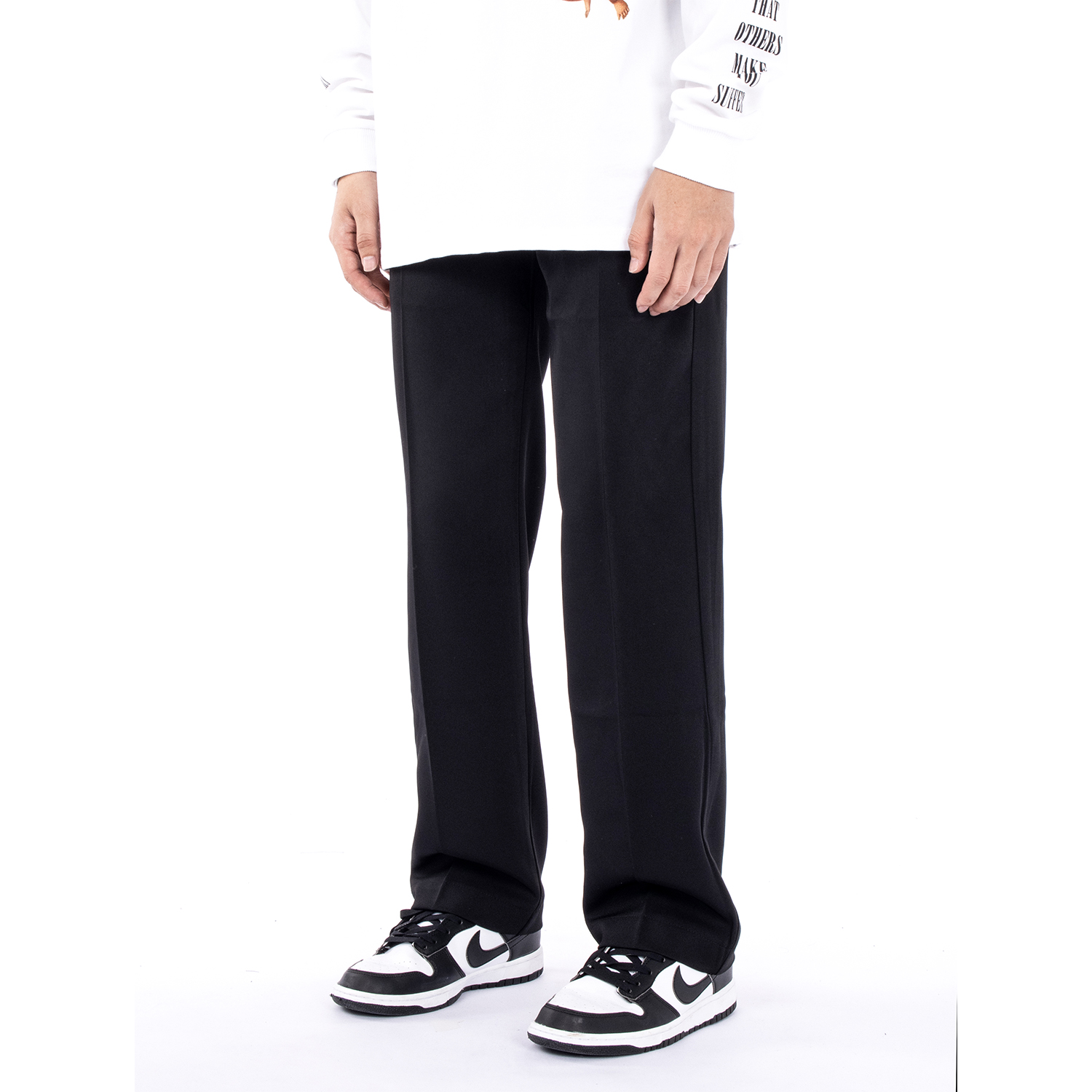 MT99 original loose straight cylinder Western pants Pants New Pendant stack long pants minimalist casual sports pants Men and women