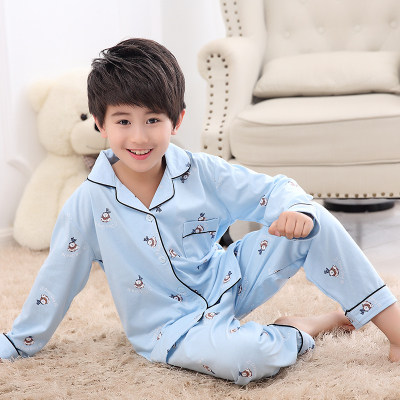 5 summer 7 pure cotton 8 children's pajamas 10 long sleeves girl 9 baby 11 boys 12 year old home suit autumn