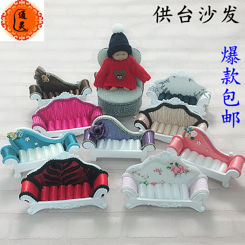 Thai handicraft brand sofa for table base dust-proof placement storage ornaments table shelf a variety of bright