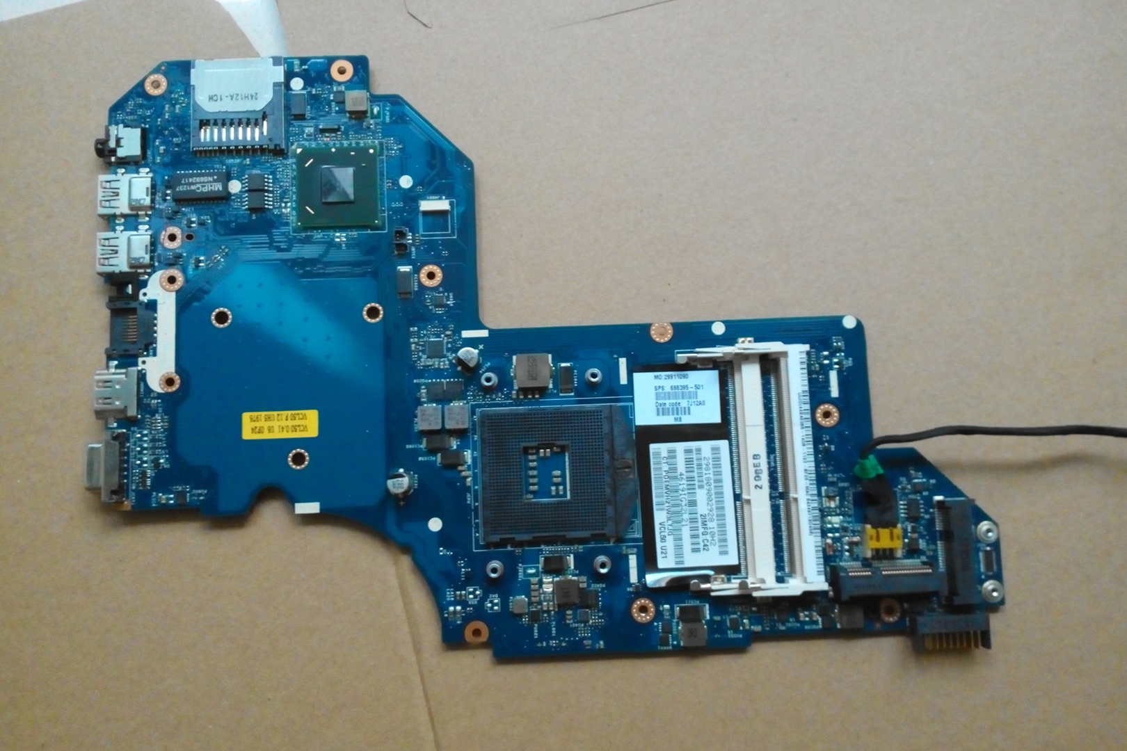 HP HP M6-1000 M6 integrated independent motherboard 698595-501 686930-001