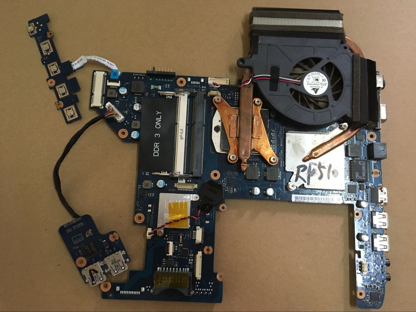 Samsung RF510 independent 8 memory motherboard BA92-07104A BA92-07106A