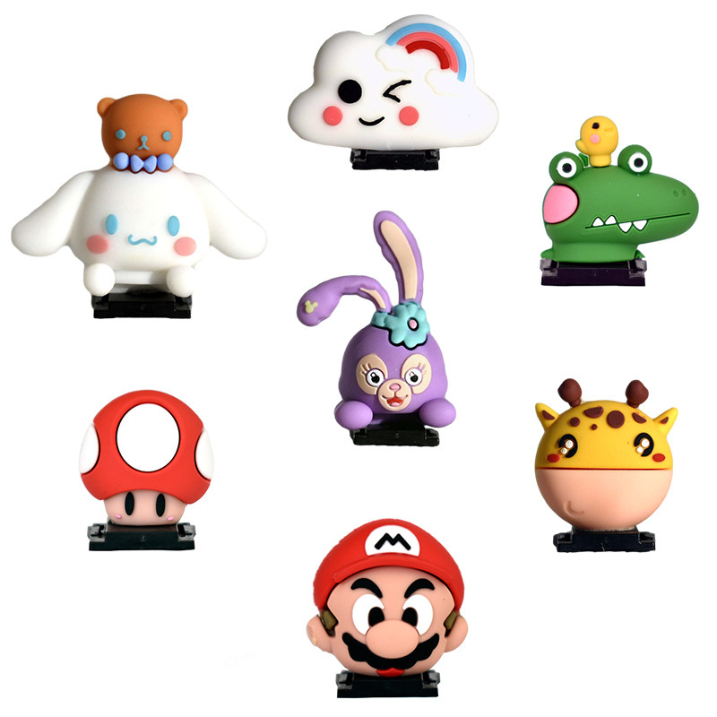 Cartoon Stereothermal Boot Lid Camera Hot Boot Dust Cap Socket