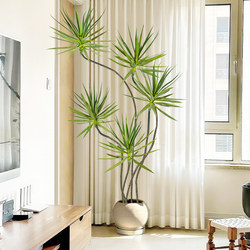 Bionic Green Plant Living Room Floor Decoration Indoor High-grade Large Millennium Wood Potted Classy Artificial Plant Decorative Tree
