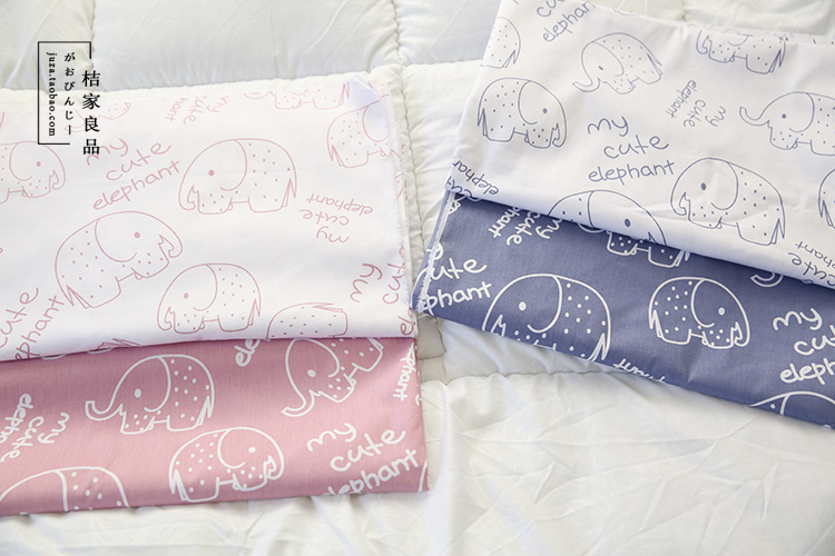 Cotton vải gió Bắc Âu, em bé, bộ đồ giường, quần áo thủ công, vải cotton DIY vải nỉ cứng