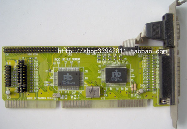 Multi-function card dual chip PIC P4020 P4021 MIO V2 1 Hard disk card Floppy drive card Keep good