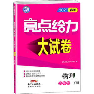 亮点给力大试卷 物理 9年级 下册 2021：《亮点给力》编写组 编 高中理化生单元测试 文教 新世纪出版社 畅销书籍排行 新华正版