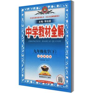 中学教材全解 9年级化学(下) 山东教育版：薛金星 编 初中理化生同步讲练 文教 陕西人民教育出版社 畅销书籍排行 新华正版
