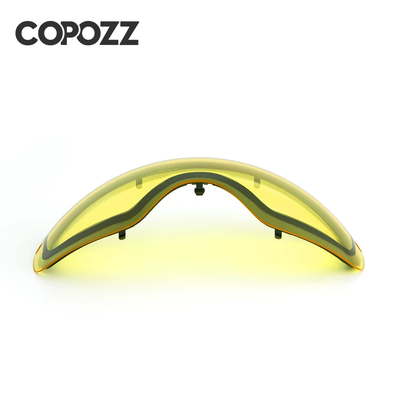 [COPOZZ GOG-243 запасные световые линзы для детских лыжных очков, против запотевания, ночные линзы]