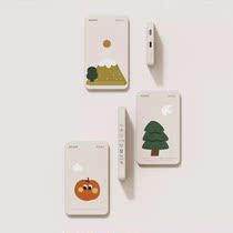New product Sule quality-made W9 wireless magnetic mobile power bank 5000 mAh wireless charging treasure compact and portable meter