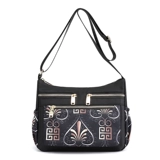 Сумка через плечо, водонепроницаемая нейлоновая сумка на одно плечо, вместительный и большой модный шоппер, для среднего возраста, ткань оксфорд