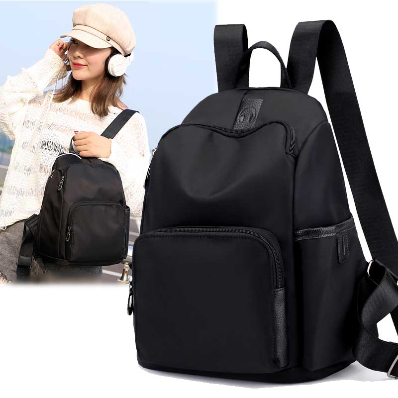 Oxford Cloth Double Shoulder Bag Woman 2021 New Lady School Bag 100 Hitch Fashion Canvas Travel Waterproof Small SHOULDER BAG 2022