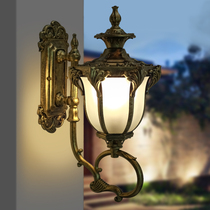 Outdoor European Villa wall lamp outdoor aisle corridor lawn balcony waterproof courtyard gate pillar Wall headlight