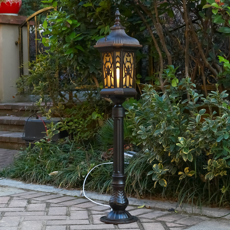 Outdoor grass terrace light meadow Buried Light Domestic Courtyard Light Waterproof Rustproof Grass Terrace Lamp Garden Villa Street Lamp