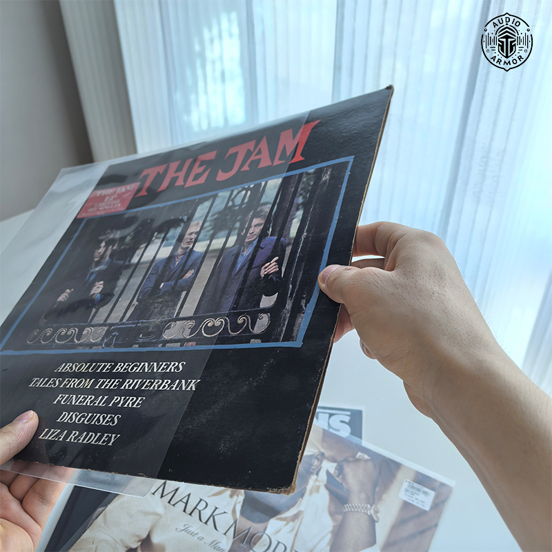 Vinyl Record Protective Sleeve Flat Outer Bag Transparent Cpp Thickened Dustproof 12inch Vinyl Record Protective Sleeve