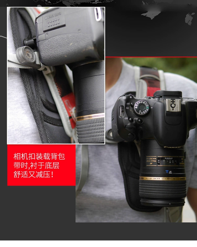 Máy ảnh DSLR đai khóa đệm Micro đơn treo nhanh đệm đệm máy ảnh eo treo vai khóa dây đeo khóa bảo vệ pad - Phụ kiện máy ảnh DSLR / đơn