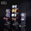 Acrylic glasses storage layer shelf Household glasses shelf display rack Acrylic desktop display rack Transparent multi-layer