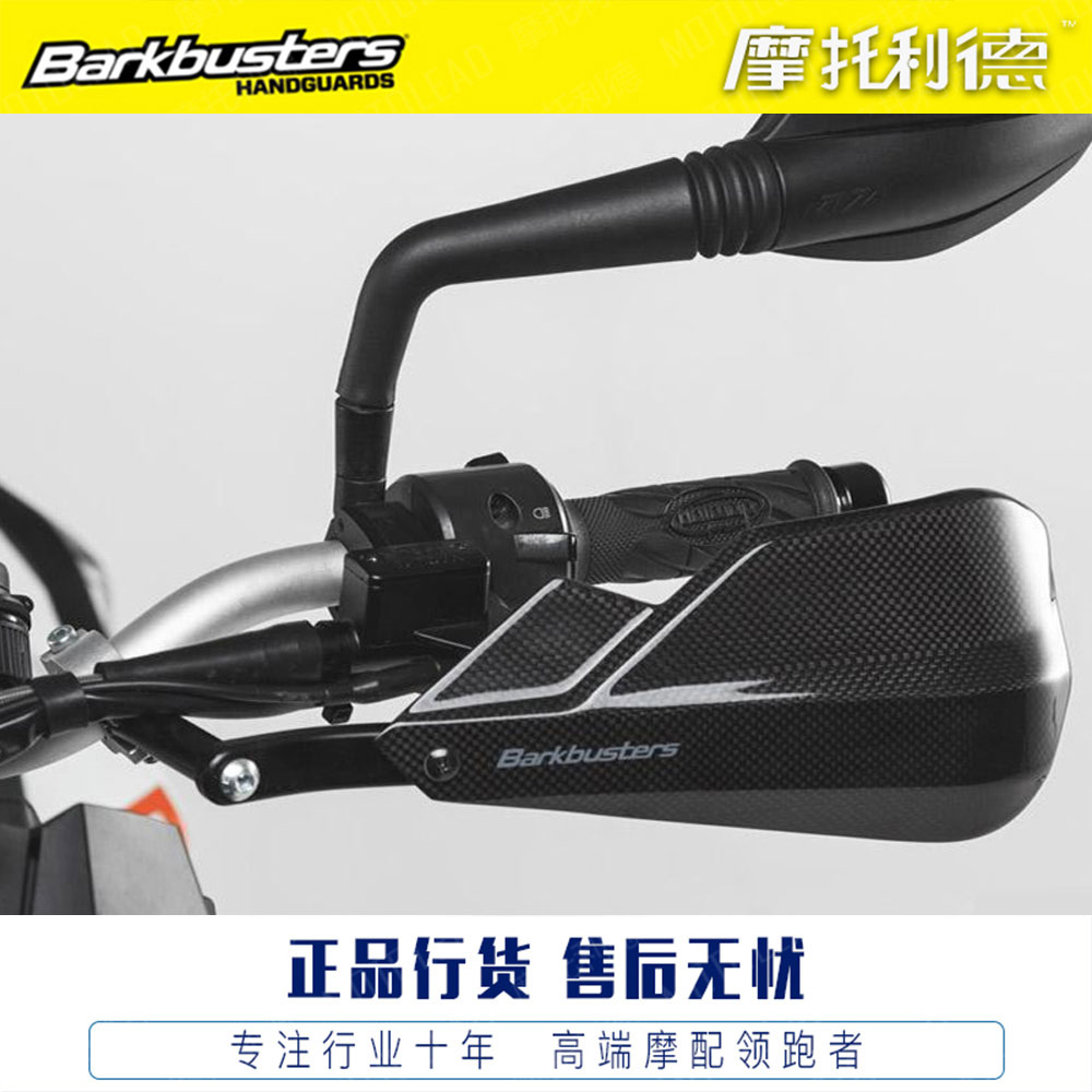 Buck Brkbuter adds a handheld handshielder for BMW water cooled R1200R