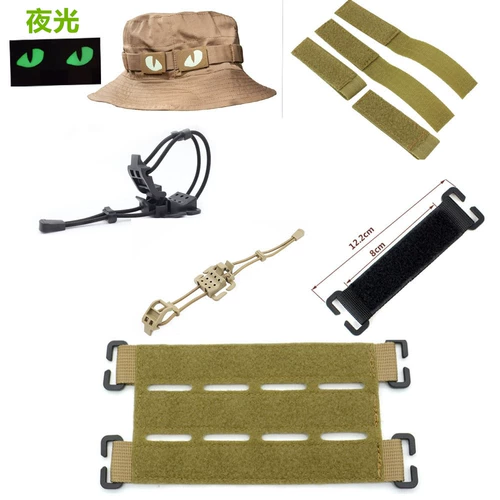 Наружный рюкзак Molle System System Morate Sticker Overteversion Base Magic Hair Adhision Stick Clip Clip Clip