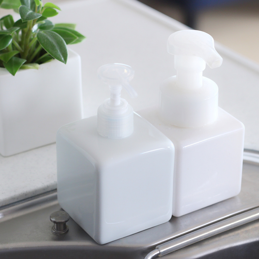 Mousse foaming bottle facial cleanser foamer hand sanitizer shampoo foaming empty bottle press sub-bottle 250ml