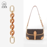 兰宝梵 Диана старая цветочная палочка Сумка для плеча и продлить посланник, преобразующий плечо подмысания, чтобы купить аксессуары