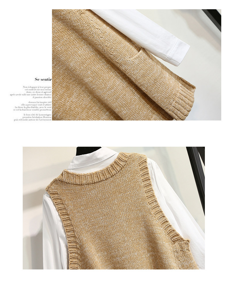 Débardeur hiver femme FIDJIEN en Acrylique - Ref 3178268 Image 20