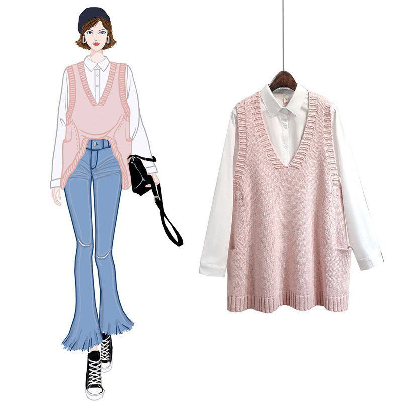 Débardeur hiver femme FIDJIEN en Acrylique - Ref 3178268 Image 1