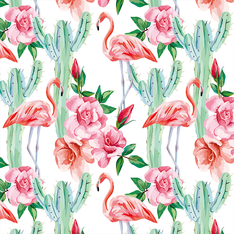 Flamingo treo tường vải nền vải trang trí phòng cạnh giường ngủ tấm thảm Bắc Âu phong cách flannel hỗ trợ tùy chỉnh thảm treo tường phòng khách
