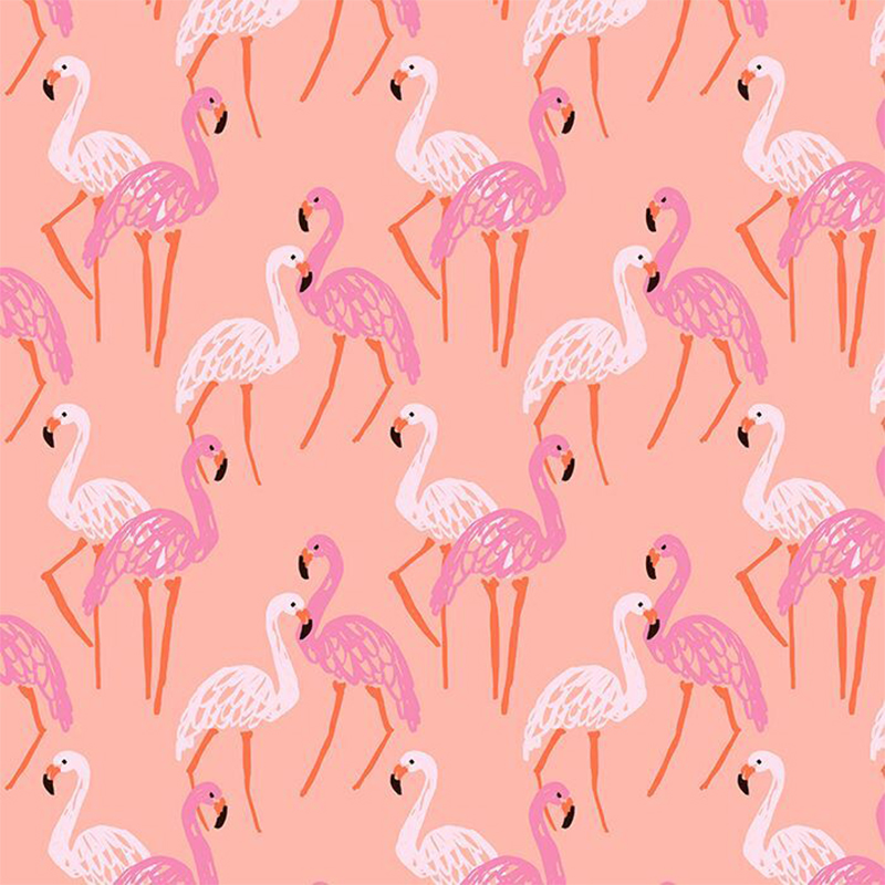 Flamingo nôn nao INS nền vải trang trí vải phòng cạnh giường tấm thảm Bắc Âu phong cách flannel hỗ trợ tùy chỉnh