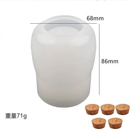 Набор материалов, геометрическая бутылка, силиконовая форма, «сделай сам»