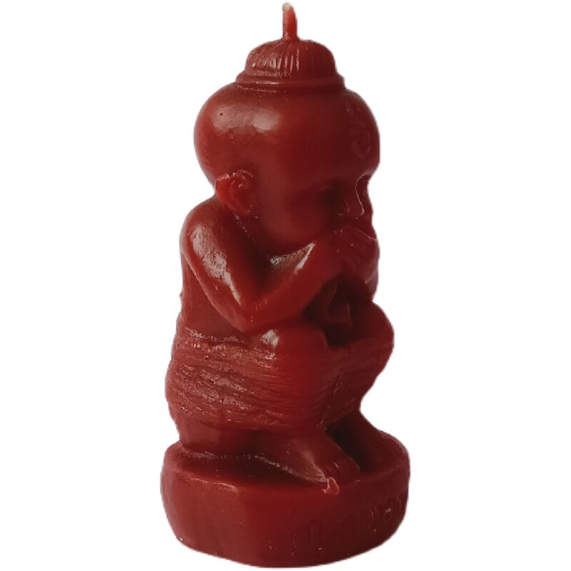 Hand candles spot on the spot