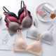 Underwear women's no steel ring small chest gathered summer thin bra breathable anti-sagging upper care summer lace sexy bra