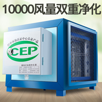 Special Energy 10000 Air Volume Oil Smoke Purifier Hotel Kitchen Commercial Small Catering Environmental Protection Electrostatic Oil Smoke Separation