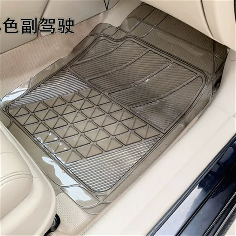 Transparent plastic carpet odorless, silicone doormat